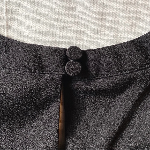 H&M Black Dress w/ Neck Detail - Picture 5 of 7